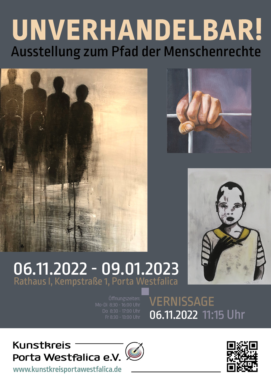 Kunstkreis Plakat unverhandelbar 2022